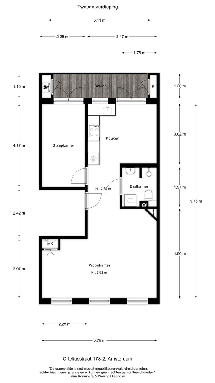 Foto 26 van Orteliusstraat 178-2