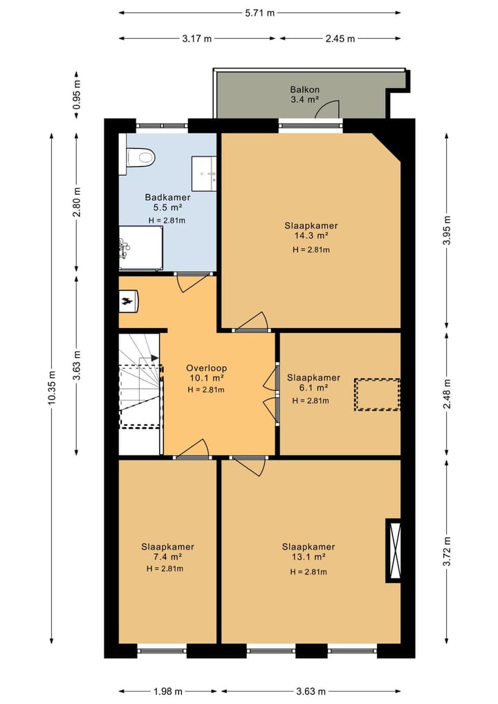 Foto 4 van Van Lumeystraat 110