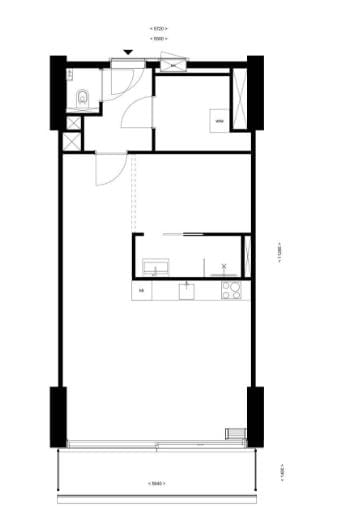 Foto 14 van Flexibele loft 60 m2 (Bouwnr. 91)