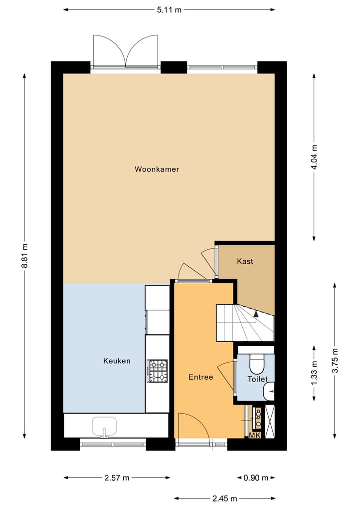 Foto 35 van Vackenordestraat 2-B