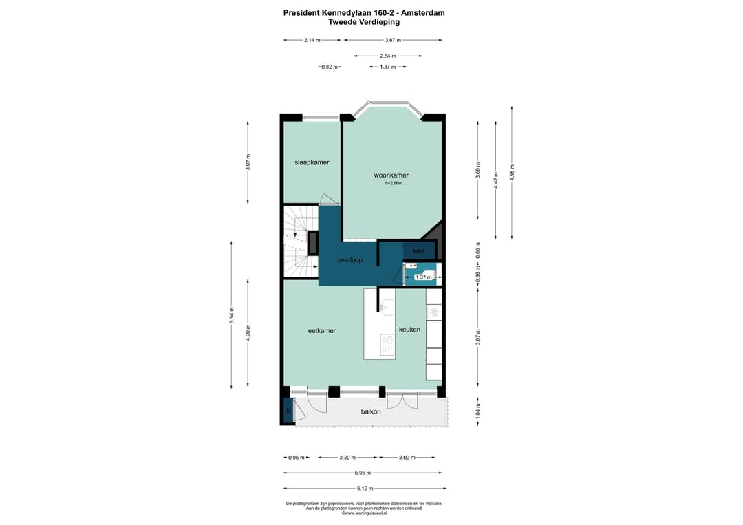Foto 37 van President Kennedylaan 160-2