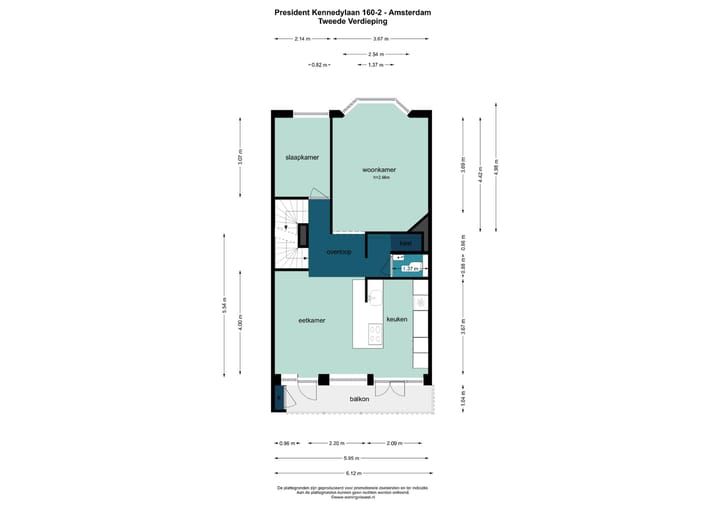 Foto 37 van President Kennedylaan 160-2