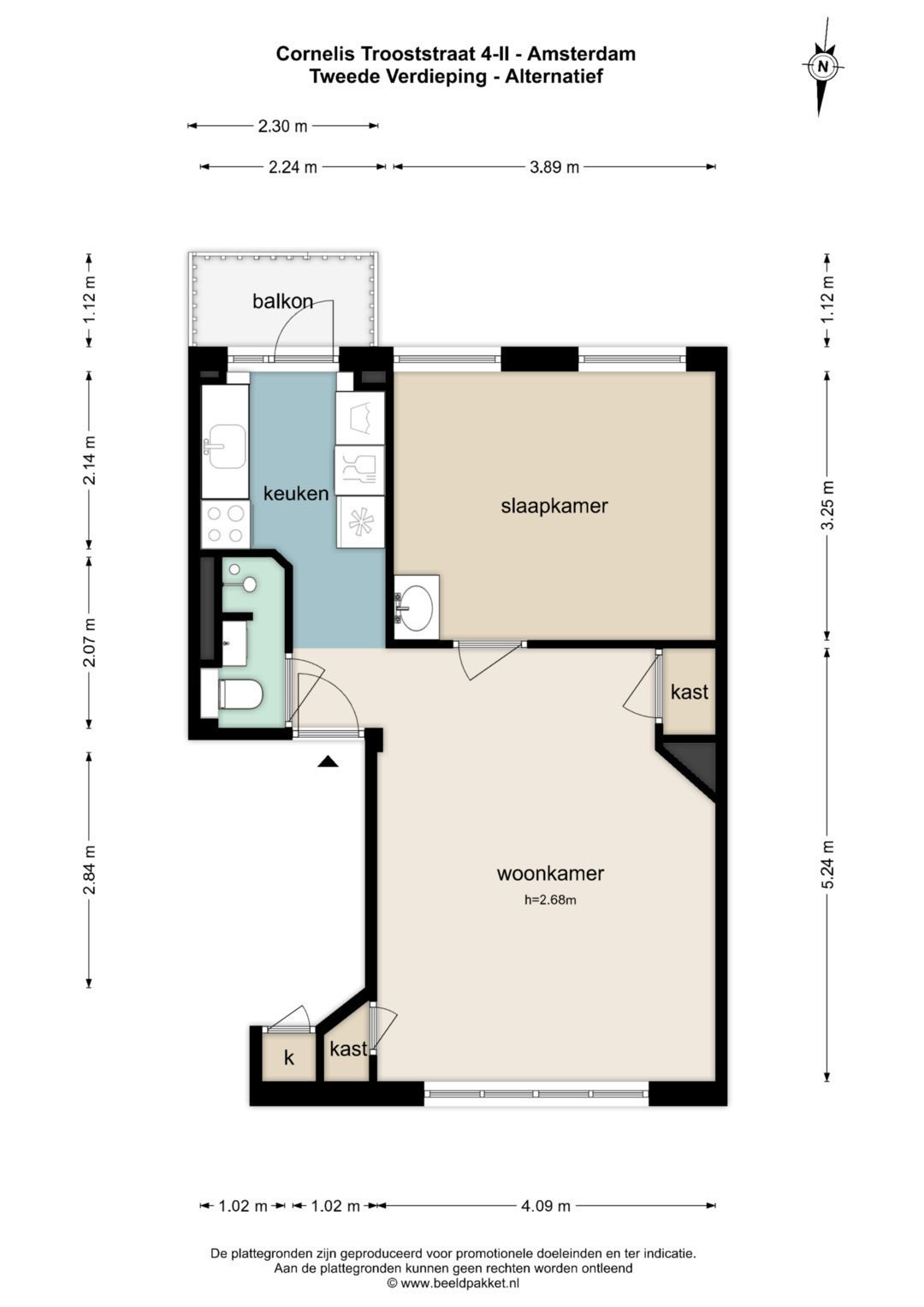 Foto 31 van Cornelis Trooststraat 4-2