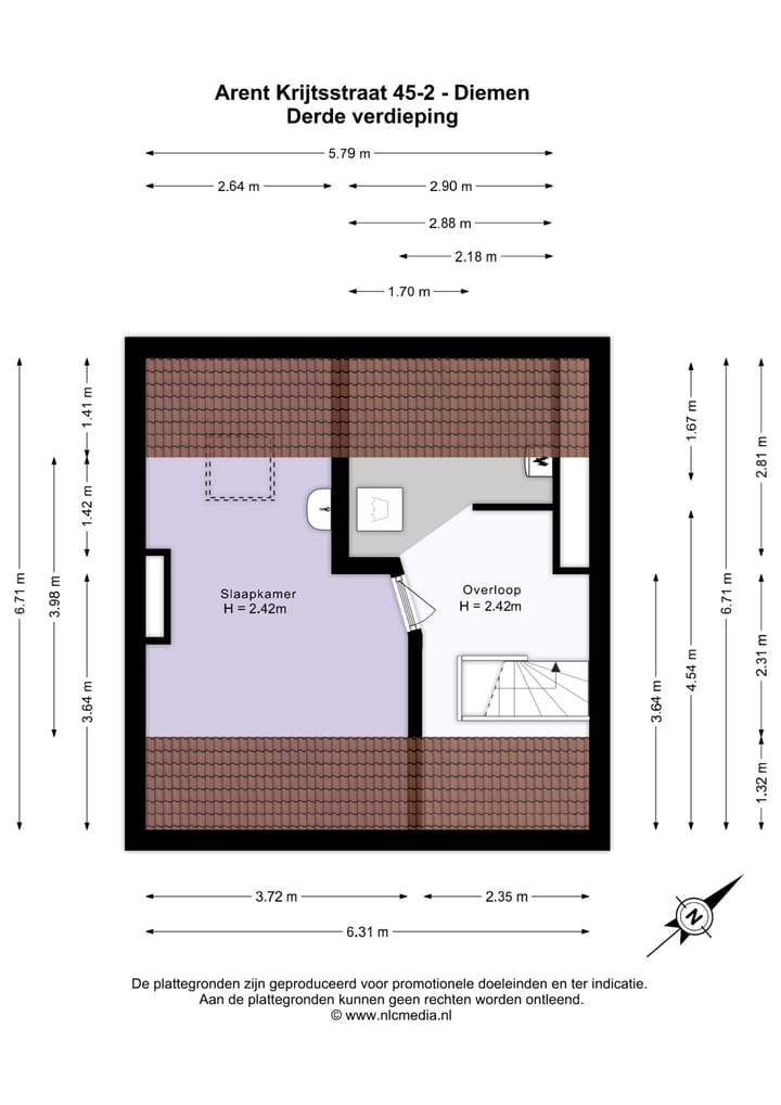 Foto 28 van Arent Krijtsstraat 45-II