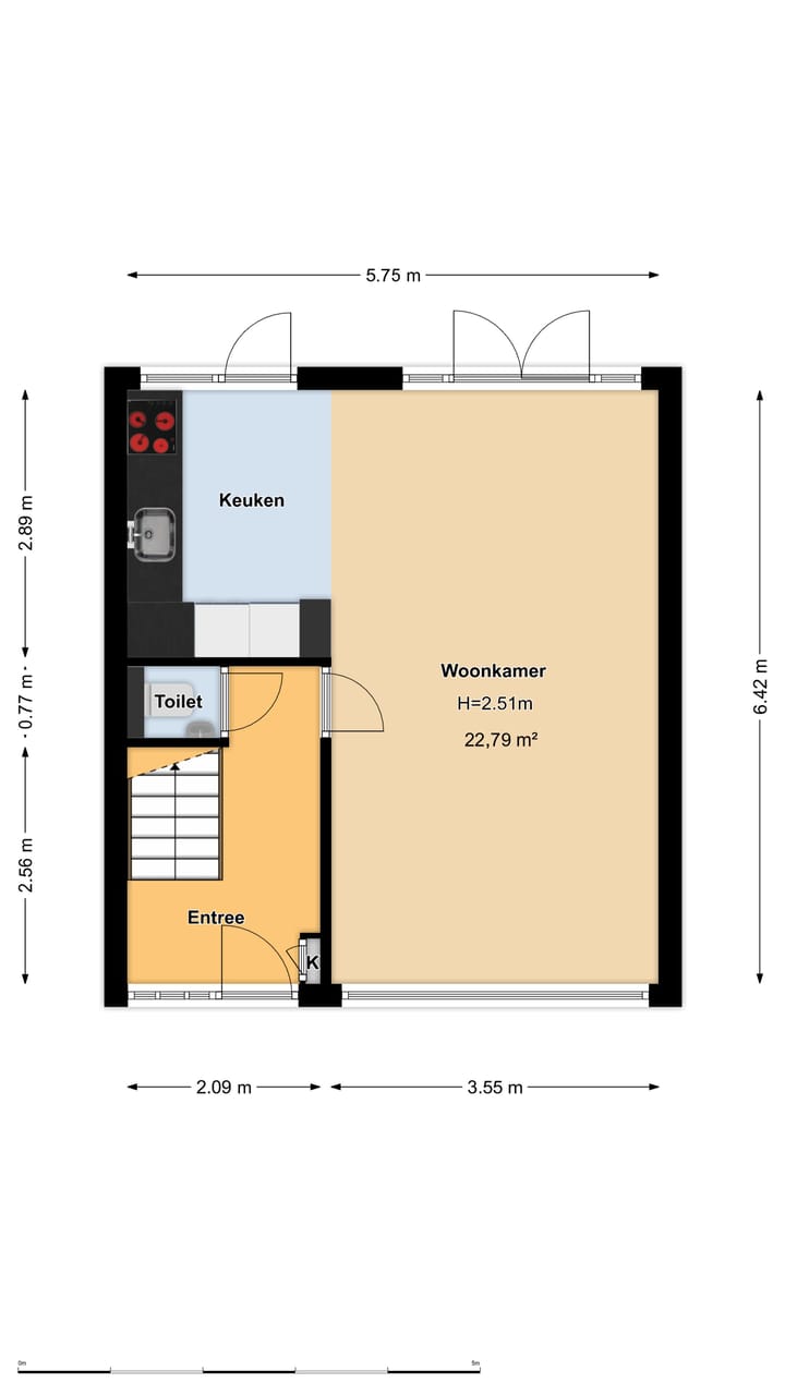 Foto 32 van Vechtstraat 12