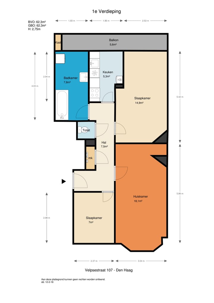 Foto 37 van Velpsestraat 107