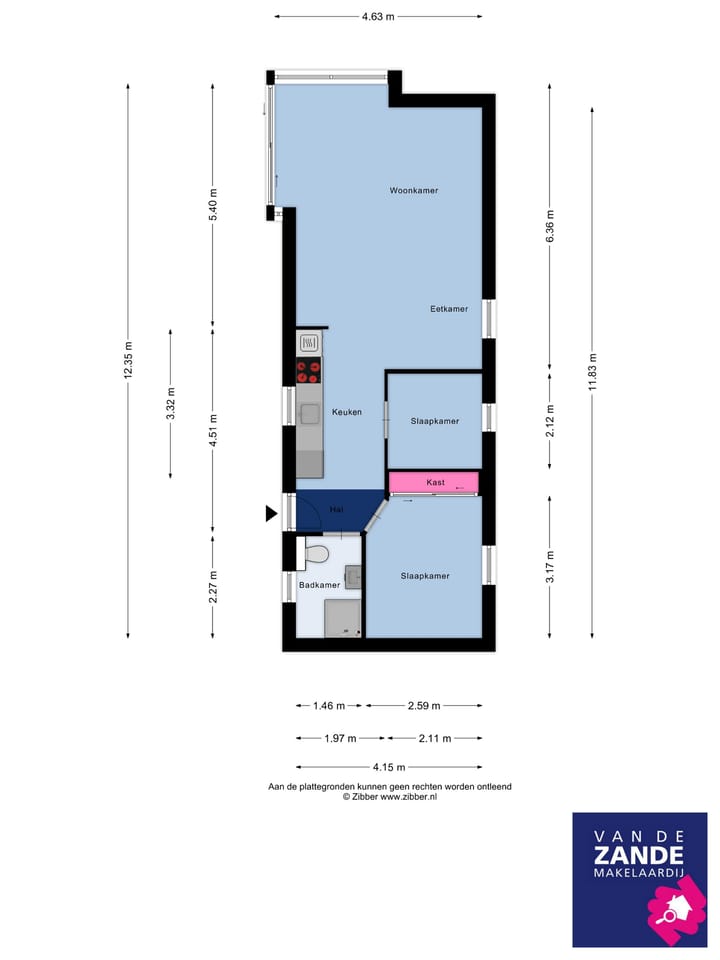 Foto 19 van van Haestrechtstraat 24-232