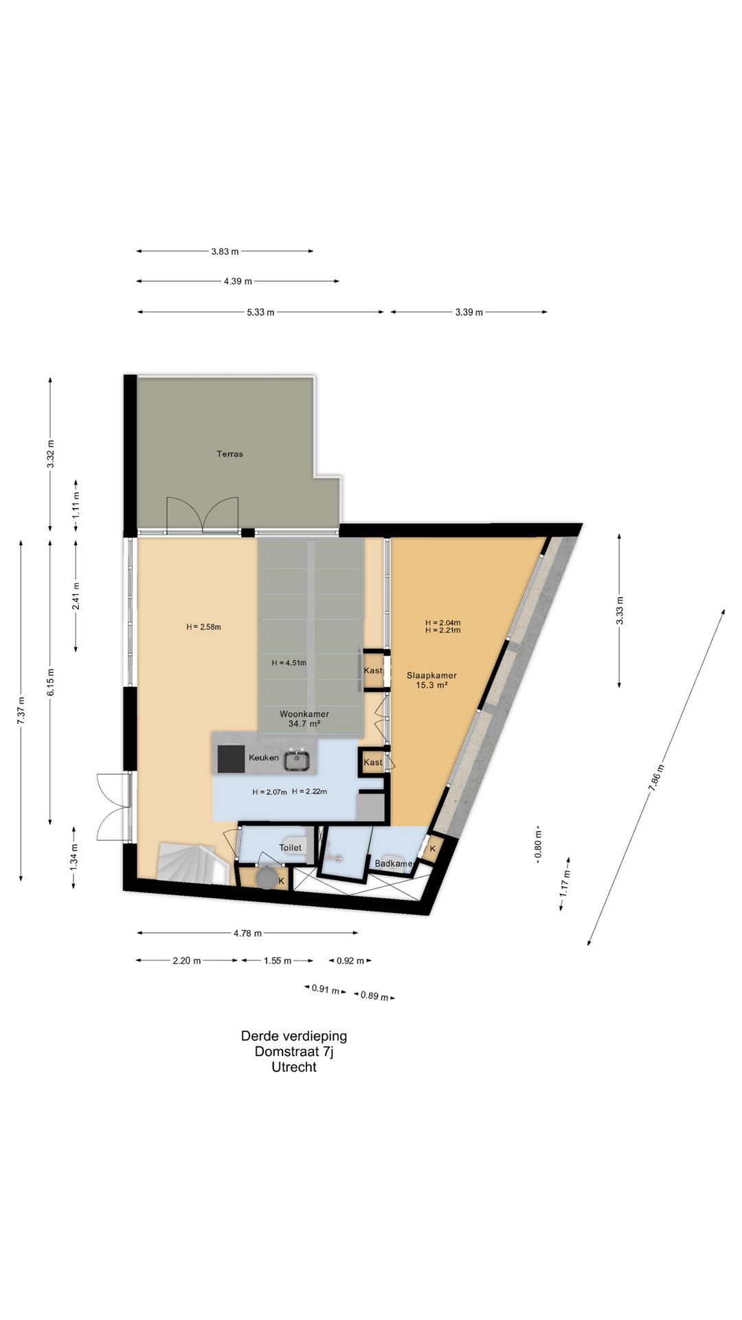 Foto 21 van Domstraat 7-J