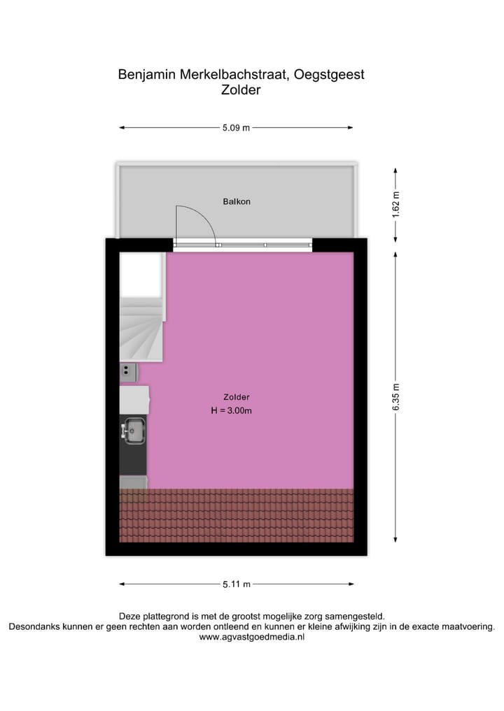 Foto 30 van Benjamin Merkelbachstraat 1