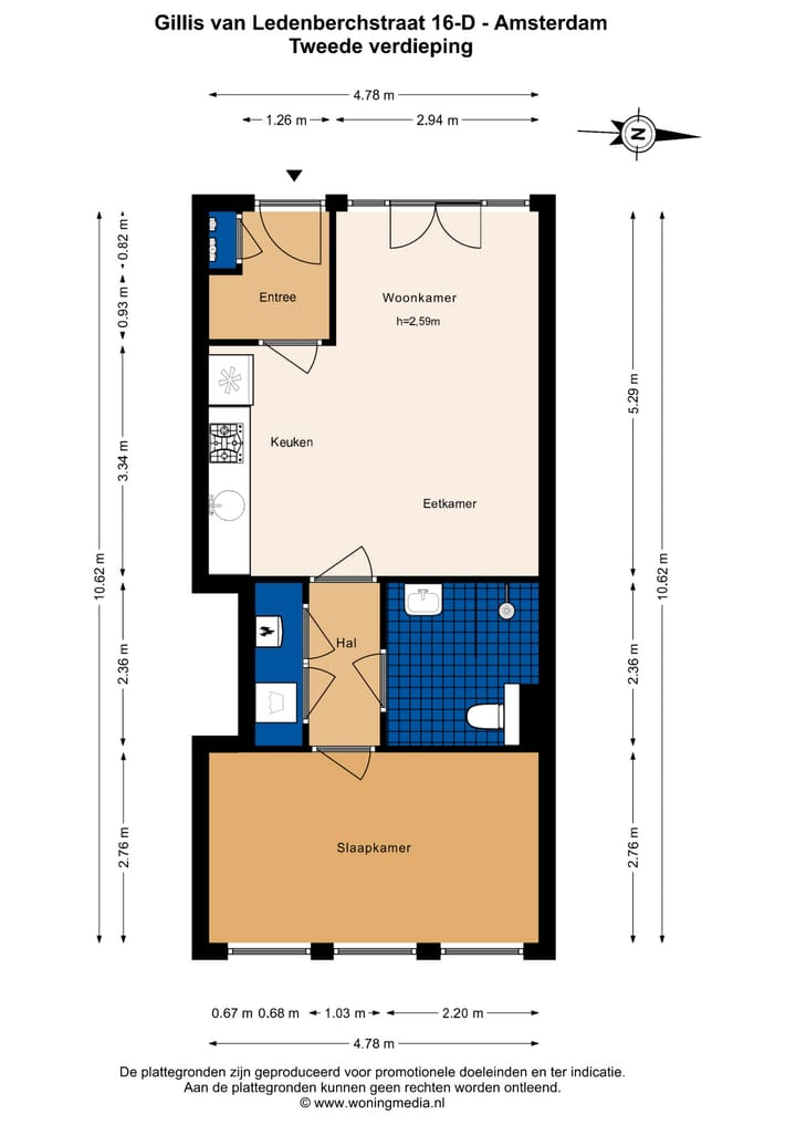 Foto 26 van Gillis van Ledenberchstraat 16-D