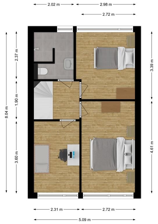 Foto 33 van Tourmaletstraat 71