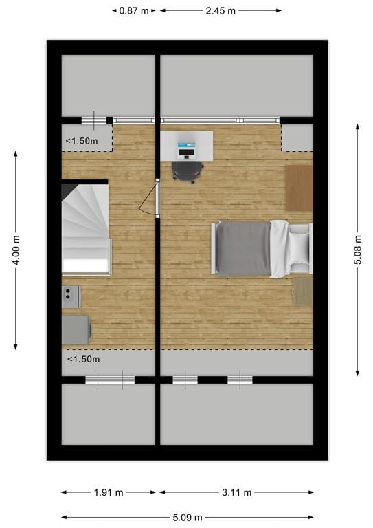 Foto 34 van Tourmaletstraat 71