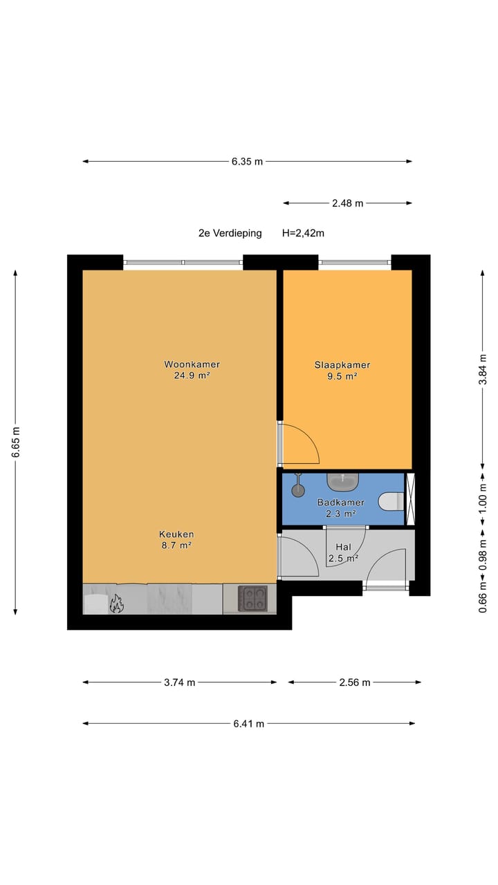 Foto 21 van Piet Heinstraat 101-C