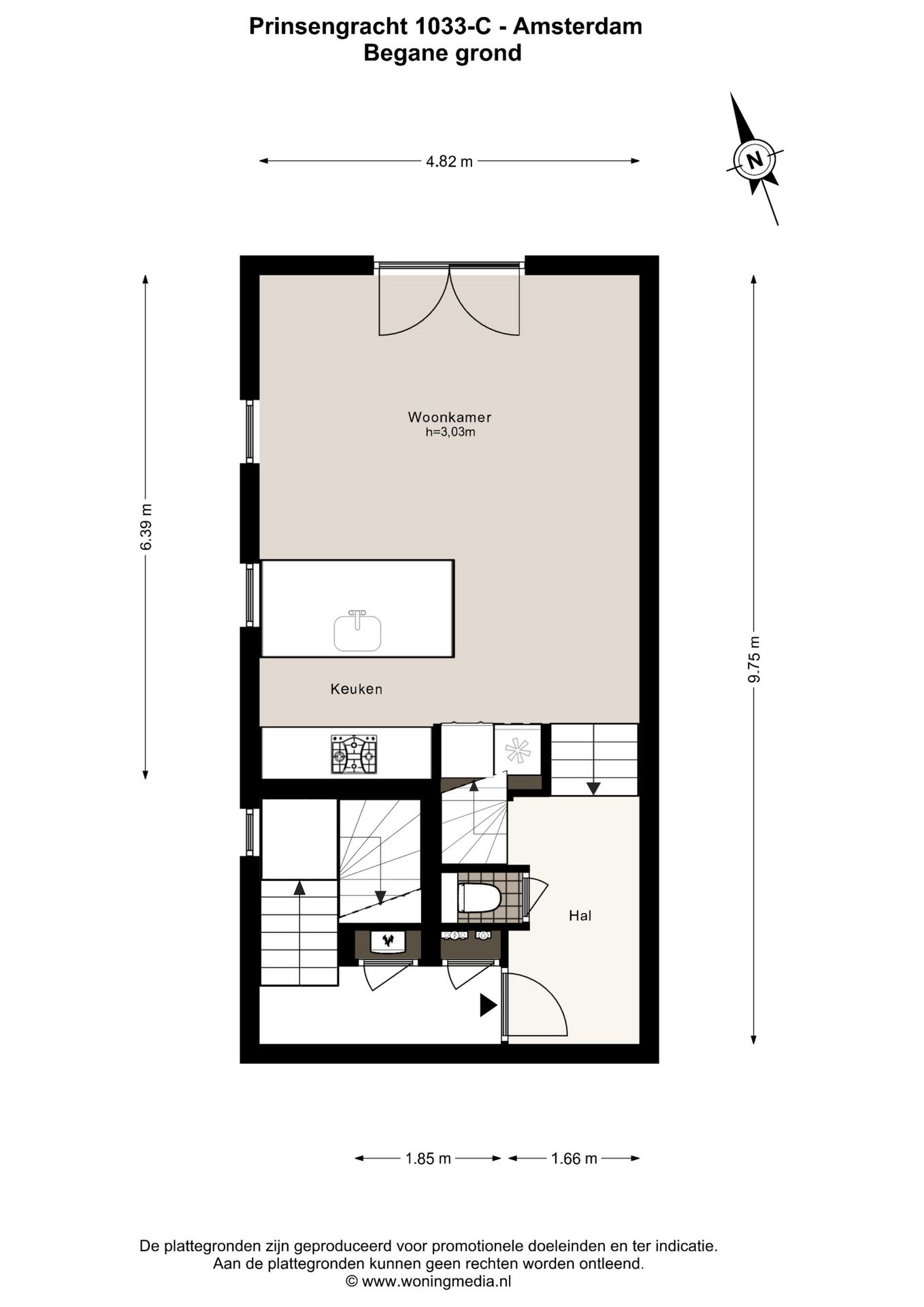 Foto 9 van Prinsengracht 1033-C