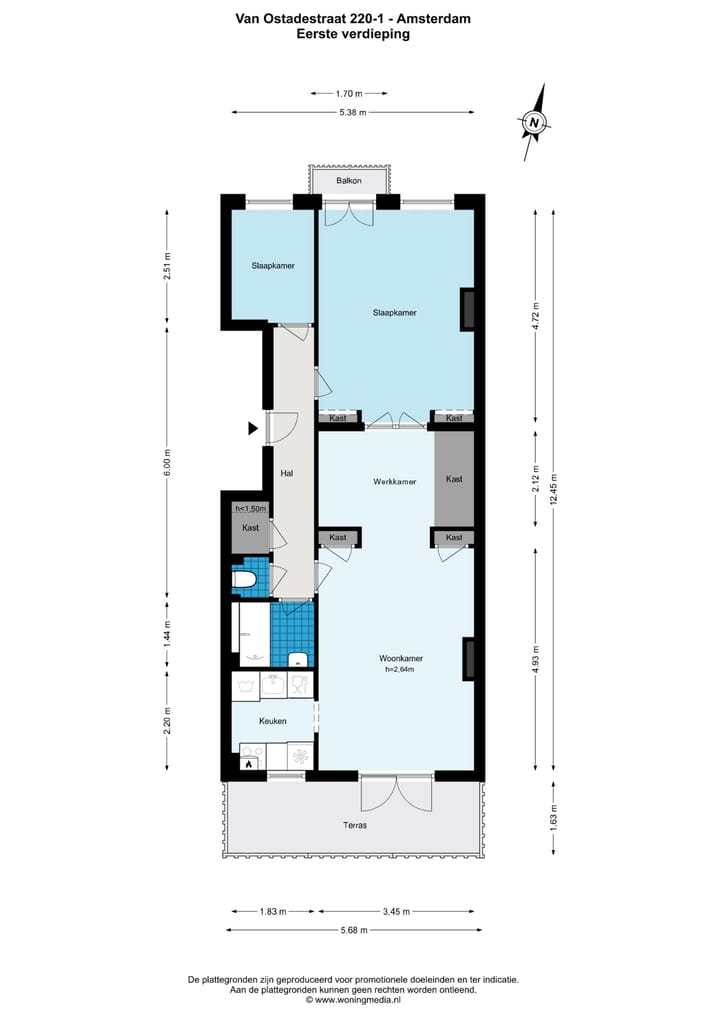 Foto 28 van Van Ostadestraat 220-1