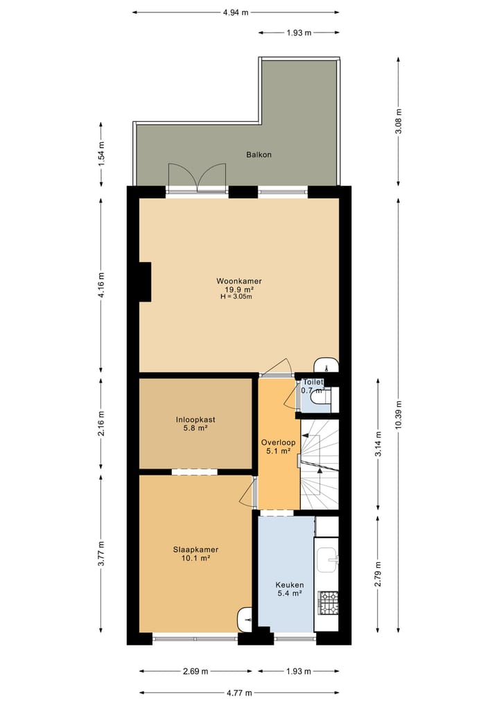 Foto 28 van Johannes Camphuysstraat 39-BS