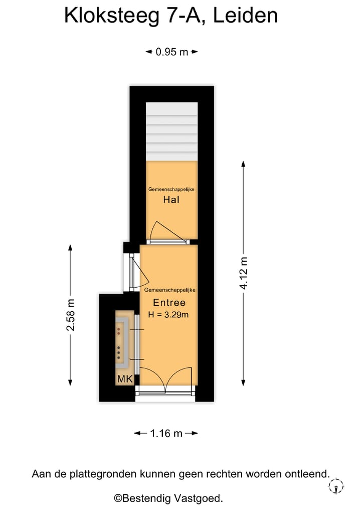 Foto 50 van Kloksteeg 7-B