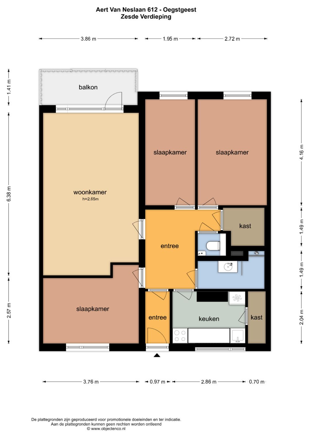 Foto 42 van Aert van Neslaan 612