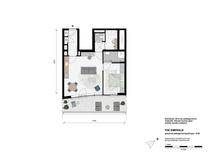 Foto 17 van Bajeskwartier | The Emerald (Bouwnr. 309)