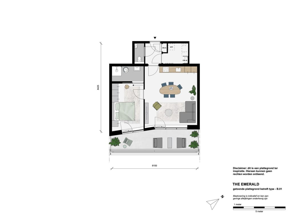 Foto 17 van Bajeskwartier | The Emerald (Bouwnr. 302)