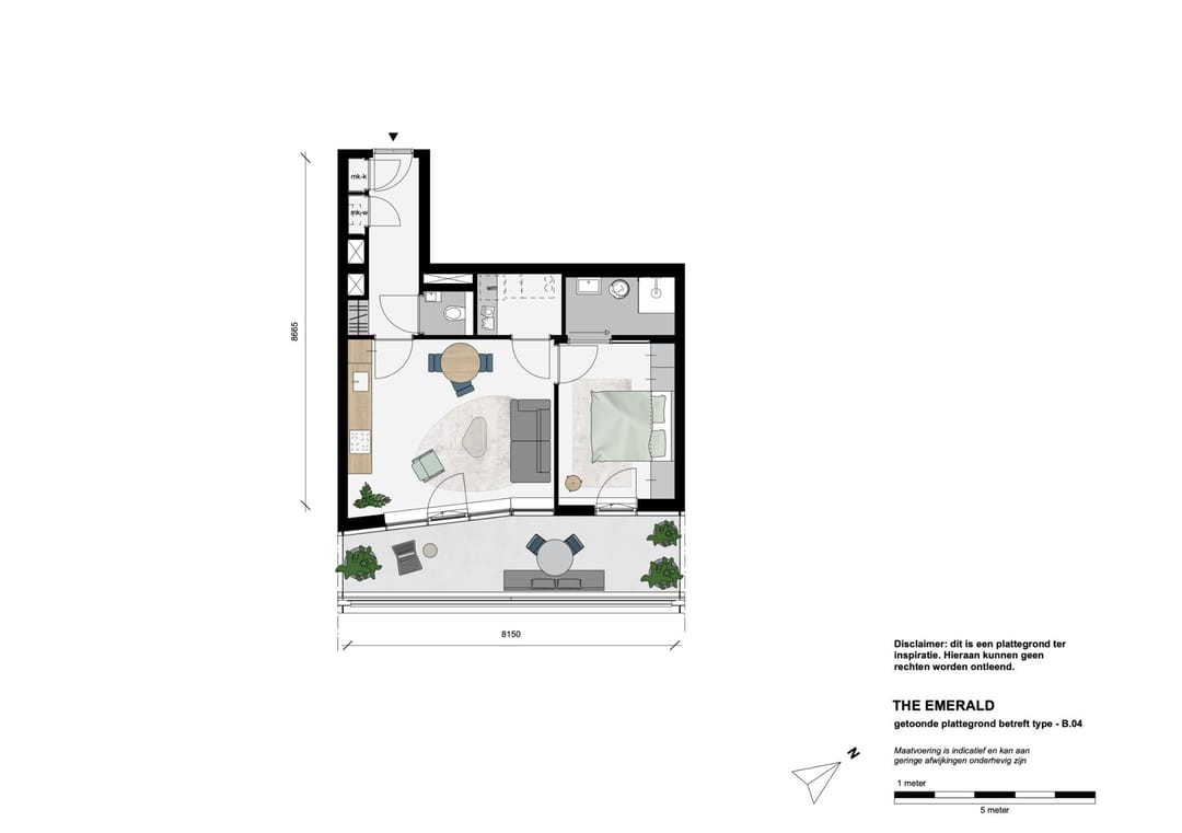 Foto 17 van Bajeskwartier | The Emerald (Bouwnr. 706)