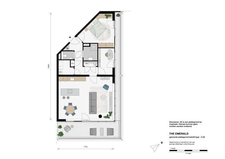 Foto 17 van Bajeskwartier | The Emerald (Bouwnr. 601)