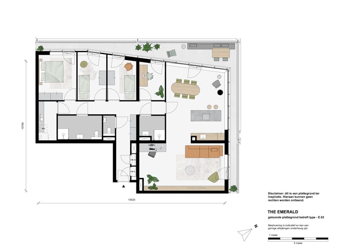 Foto 17 van Bajeskwartier | The Emerald (Bouwnr. 904)