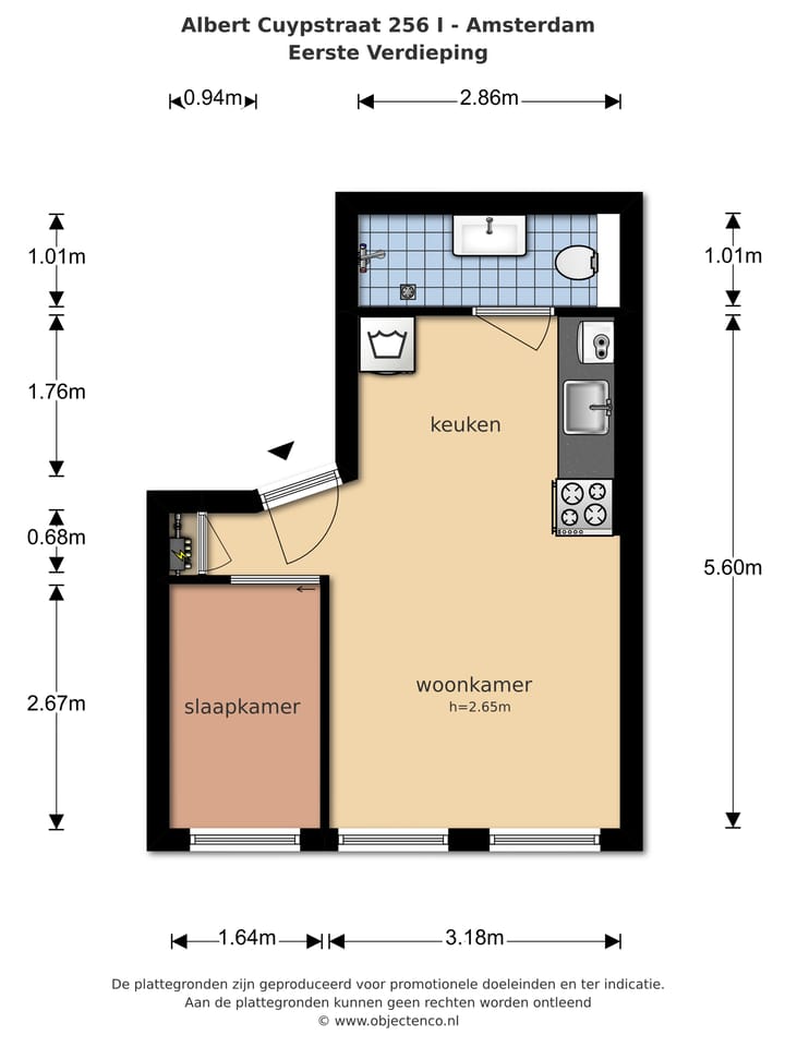 Photo 38 of Albert Cuypstraat 256-1V