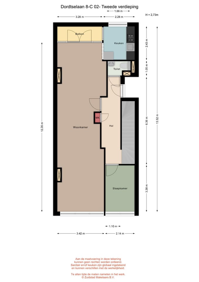Foto 33 van Dordtselaan 8-C02