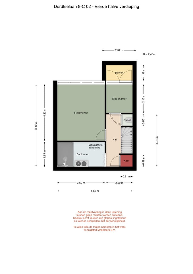 Foto 35 van Dordtselaan 8-C02