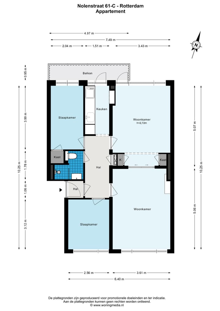 Foto 23 van Nolensstraat 61-C