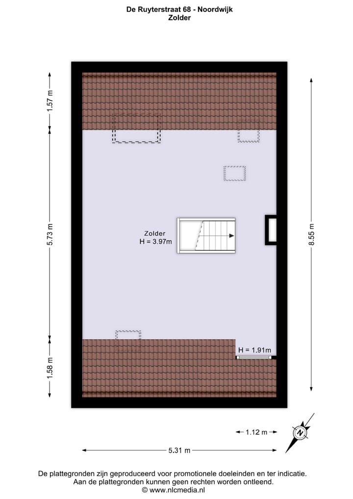 Foto 61 van de Ruyterstraat 68