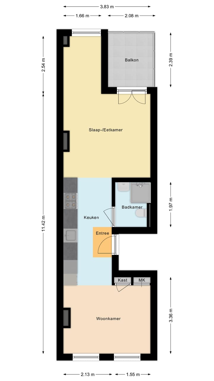 Foto 27 van Kinkerstraat 256-2