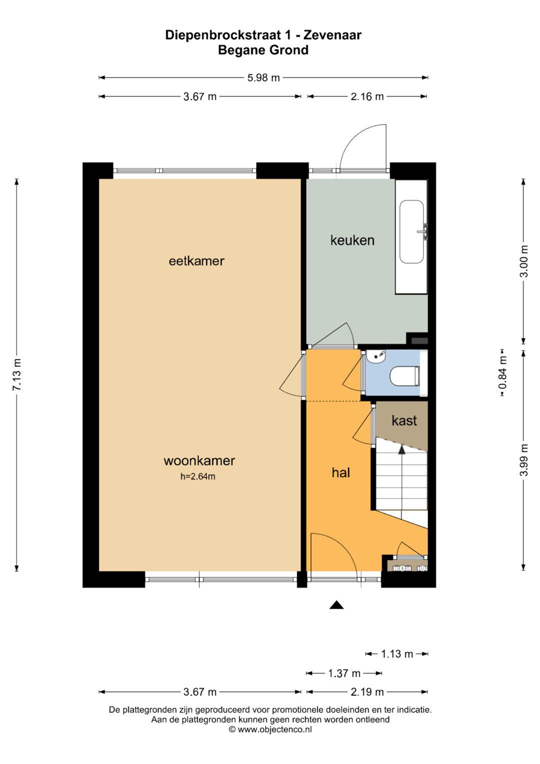 Foto 41 van Diepenbrockstraat 1
