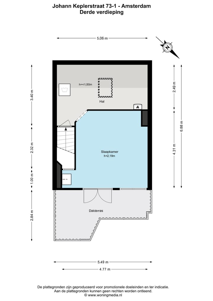 Foto 41 van Johann Keplerstraat 73-1