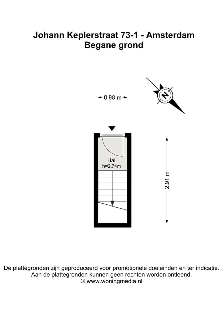 Foto 42 van Johann Keplerstraat 73-1