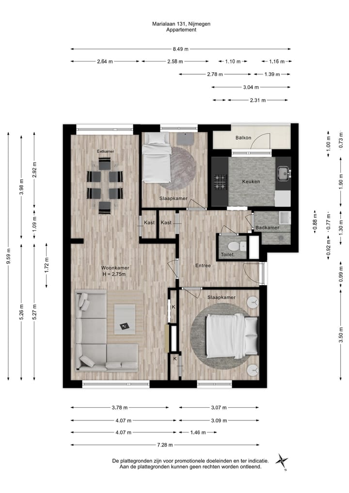 Foto 33 van Marialaan 131