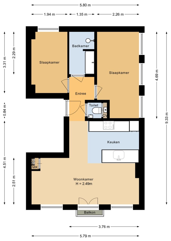 Foto 35 van Wilhelminastraat 153-3