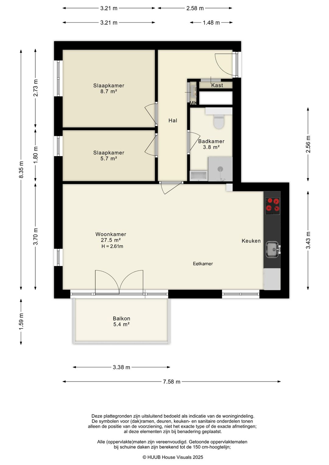 Foto 31 van Olivier van Noortstraat 4-K