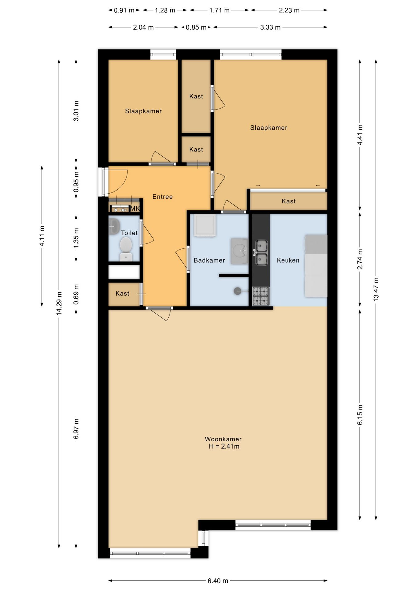 Foto 29 van Bornsestraat 2-P