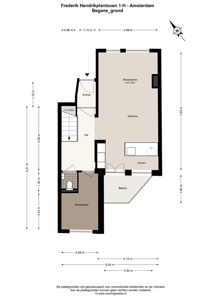 Foto 37 van Frederik Hendrikplantsoen 1-H