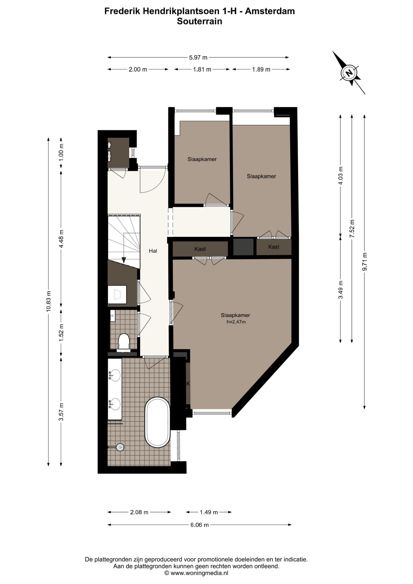 Foto 40 van Frederik Hendrikplantsoen 1-H