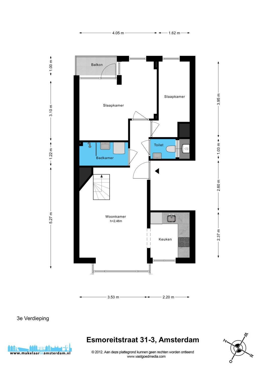 Foto 38 van Esmoreitstraat 31-3