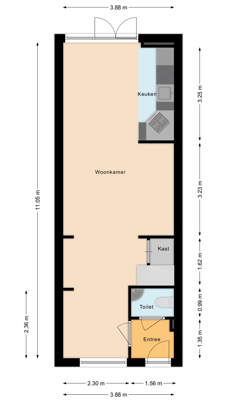 Foto 55 van Brouwersstraat 36