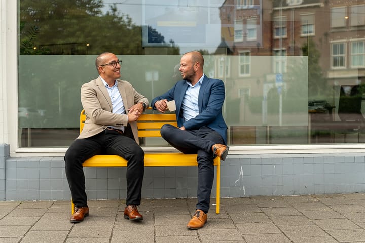 Een promotiefoto voor op kantoor