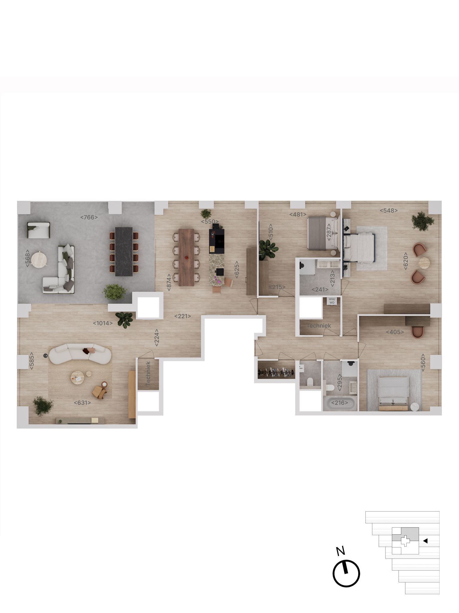 Foto 9 van 88 | type G | Penthouse | Rise (Bouwnr. 88)