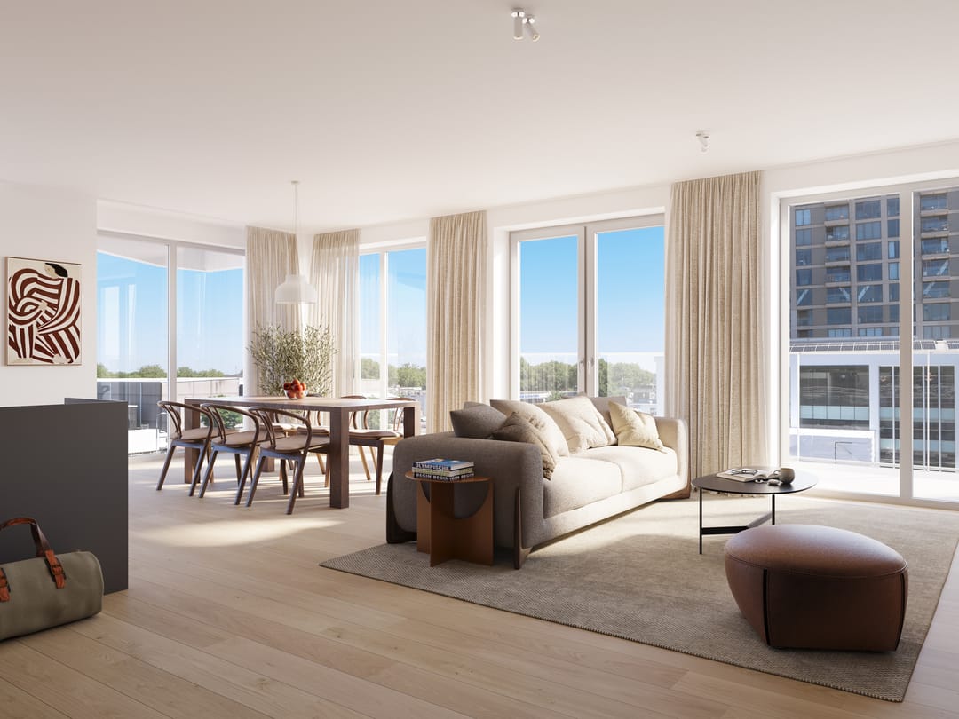 Foto 1 van 51 | type C | 3-kamer app | Rise (Bouwnr. 51)