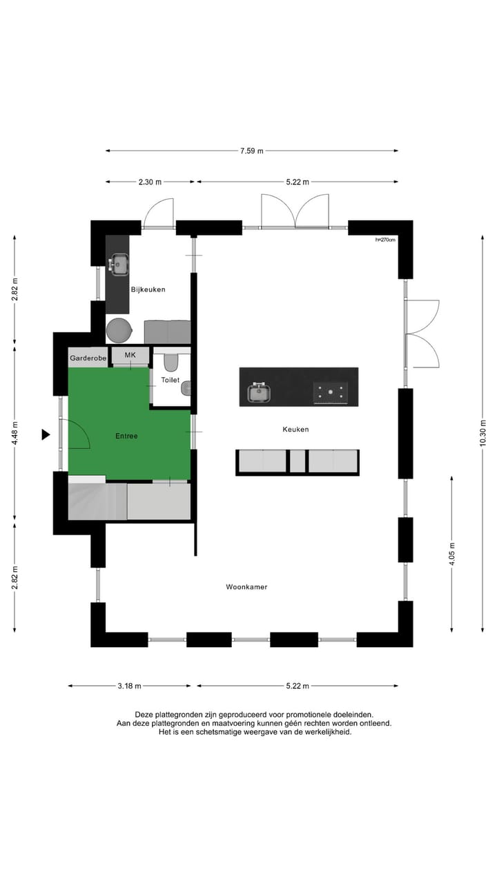 Foto 114 van Achterstraat 24-B