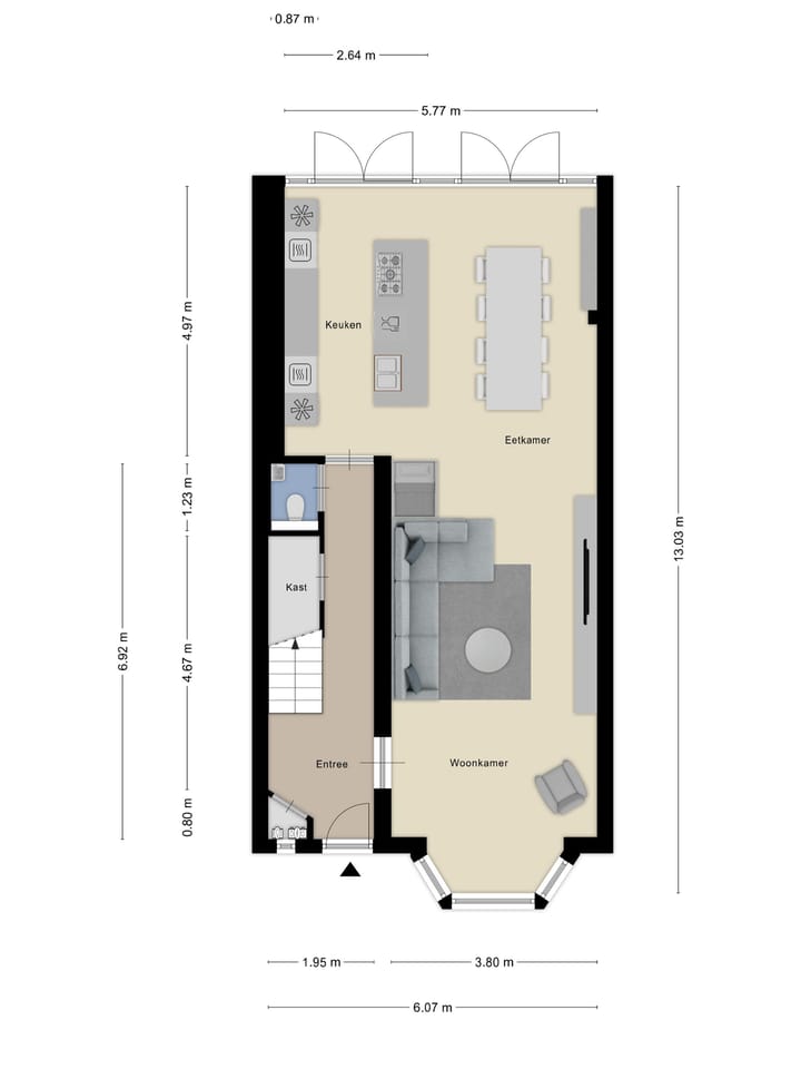 Foto 50 van Meeussenstraat 16-A