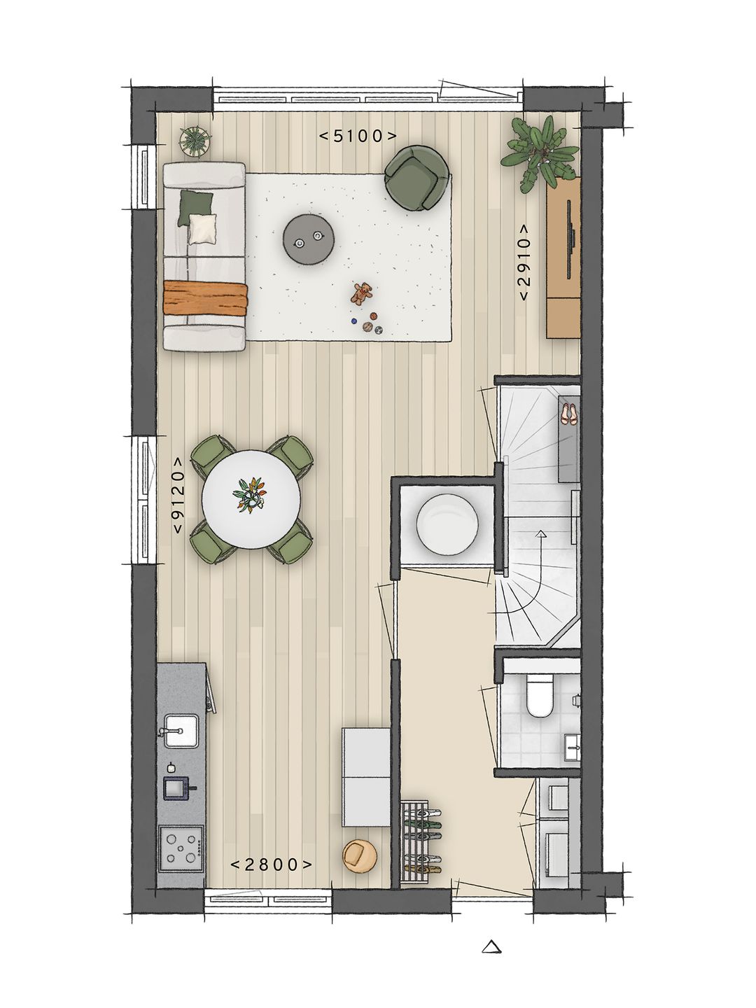 Foto 8 van De Weide Veluwe fase 5 Bouwnummer 008 (Bouwnr. 008)